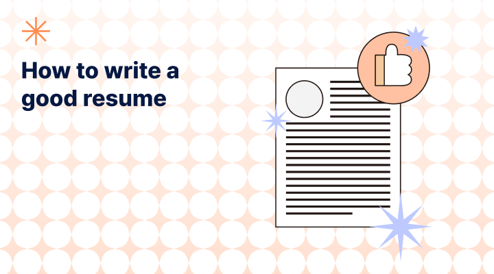 How to Write a Good Resume