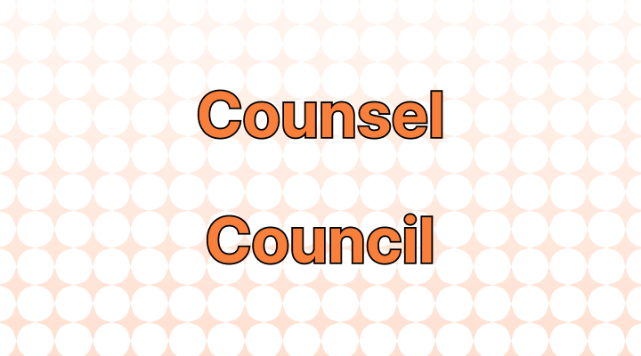 Counsel vs. Council