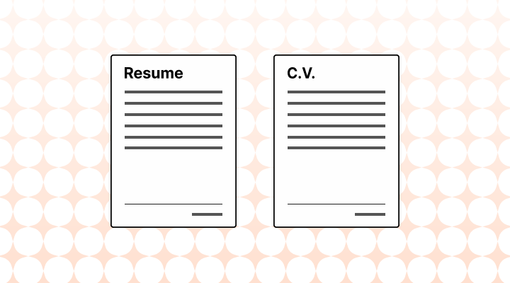 CV vs. Resume