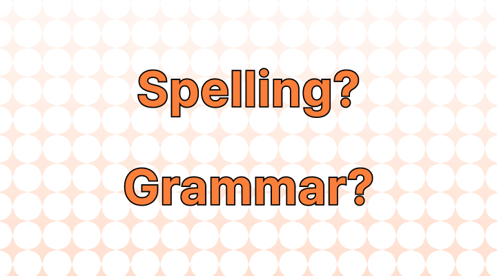 Is Spelling a Part of Grammar?