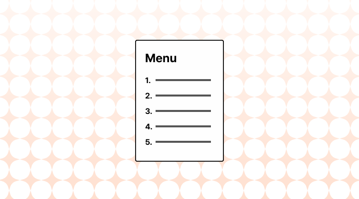How to Use the Phrase "Their Menu" vs. "Their Menus" in a Sentence