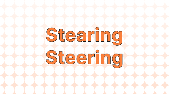 Stearing vs. Steering: Which is the Correct Spelling?