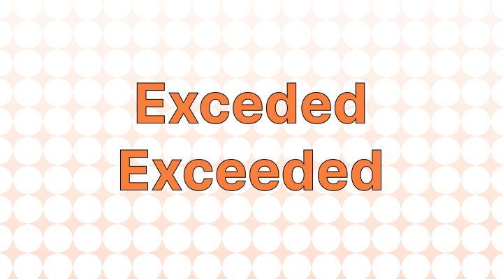 Exceded vs. Exceeded: Which is the Correct Spelling?