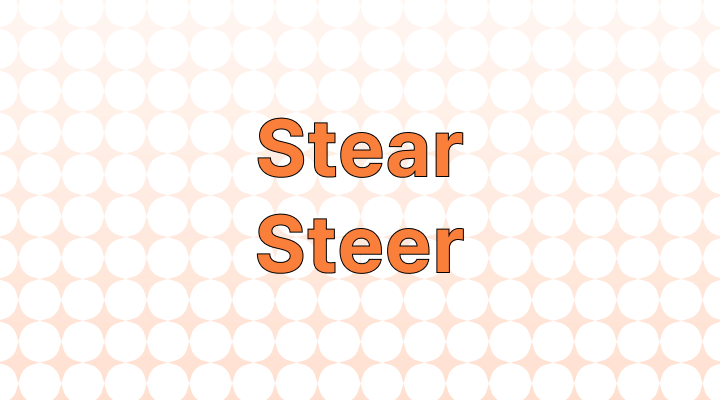 Stear vs. Steer: Which is the Correct Spelling?