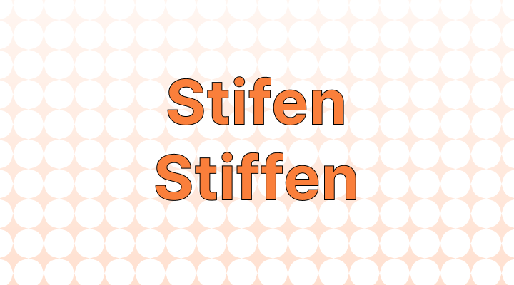 Stifen vs. Stiffen: Which Is the Correct Spelling?